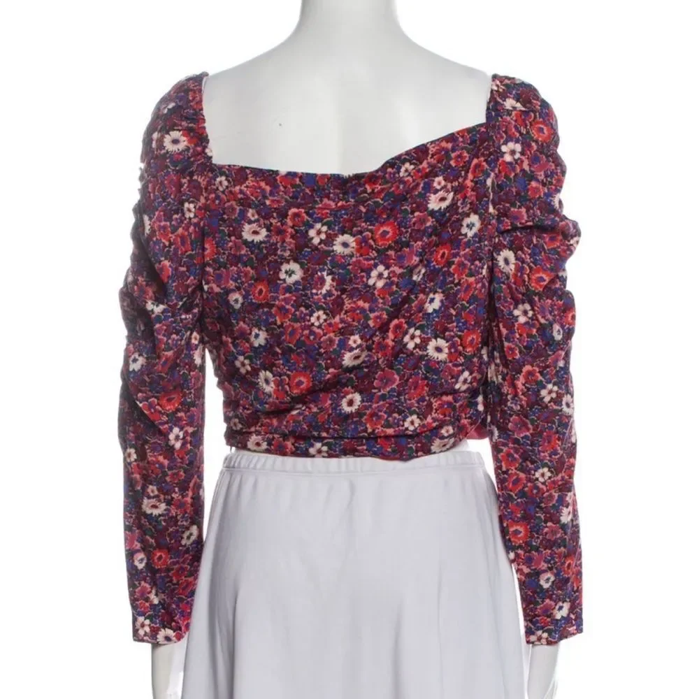 Veronica Beard Printed Blouse - Picture 2 of 3